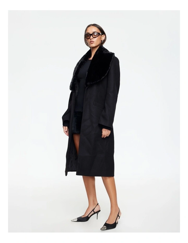 Endless Coat in Black image 3