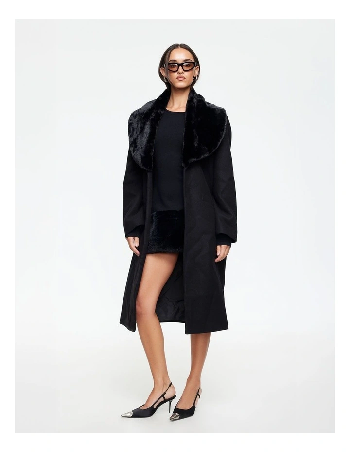 Endless Coat in Black image 4