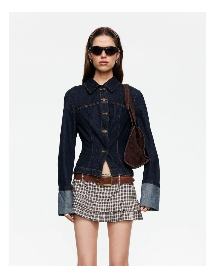 The Bronx Jacket in Denim image 1
