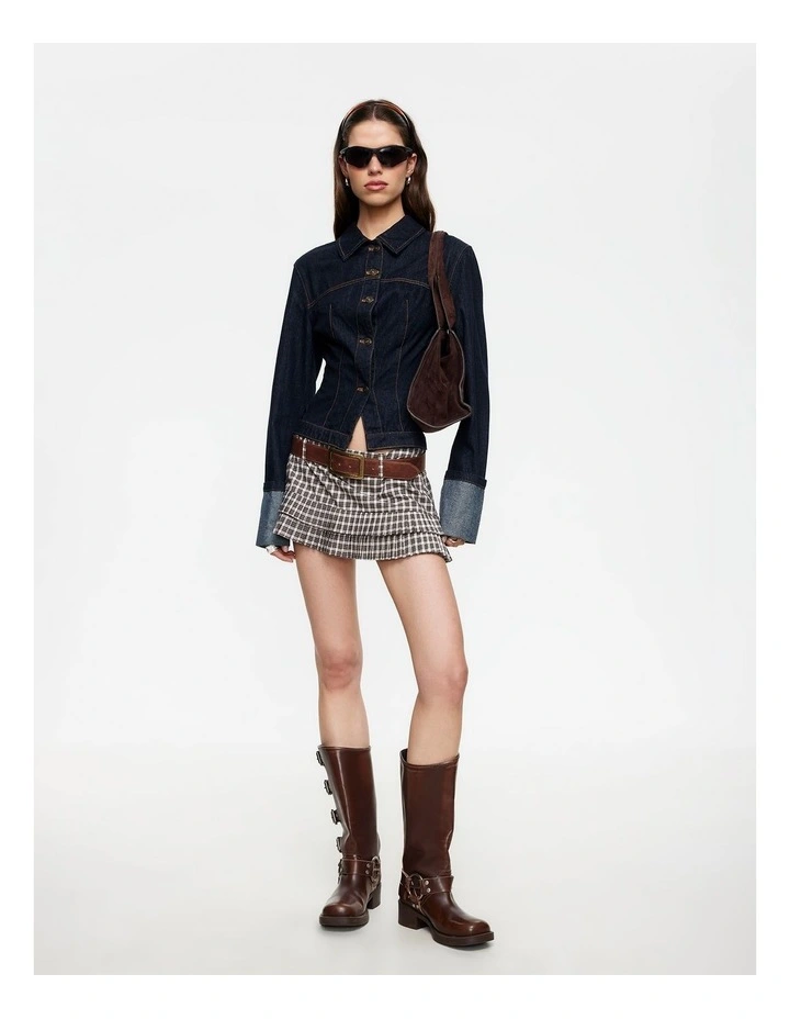 The Bronx Jacket in Denim image 4
