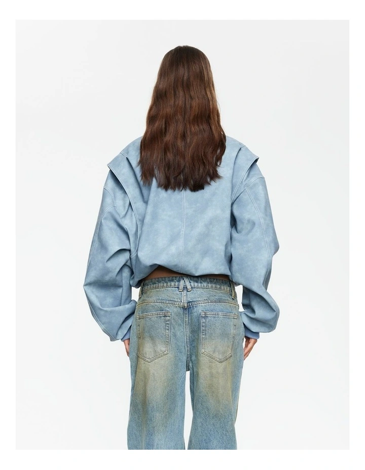Vista Bomber Jacket in Blue image 2