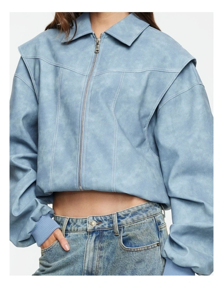 Vista Bomber Jacket in Blue image 5