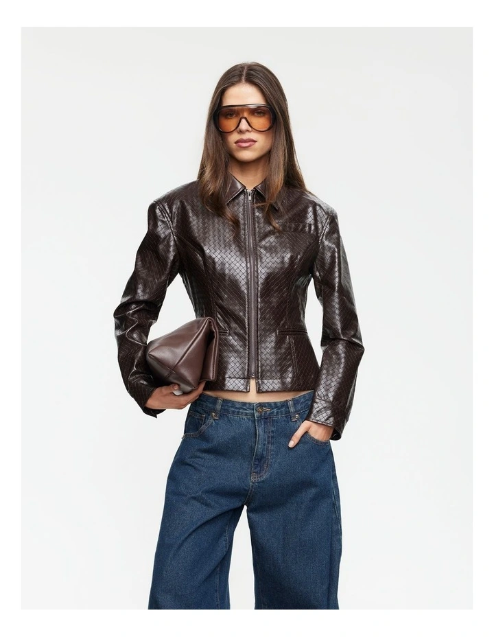 Soho Jacket in Brown image 1