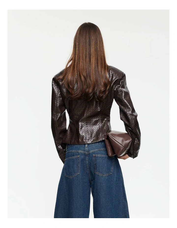 Soho Jacket in Brown image 2