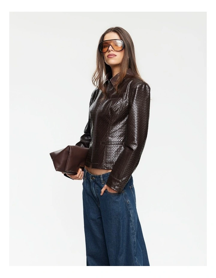 Soho Jacket in Brown image 3