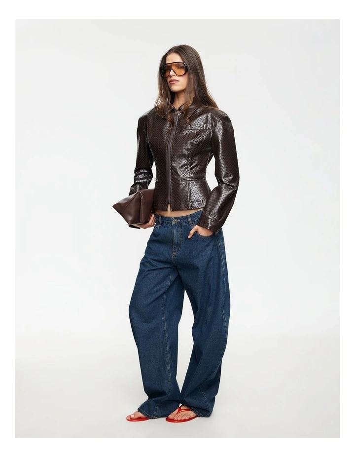 Soho Jacket in Brown image 4
