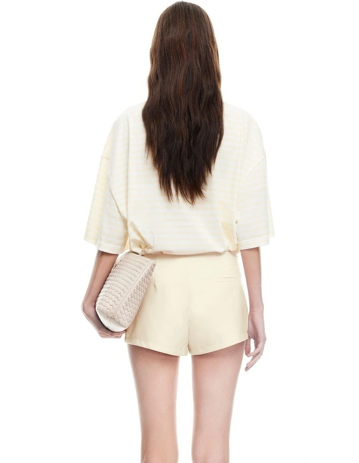 Bloom Short Sleeve Top in Yellow image 2