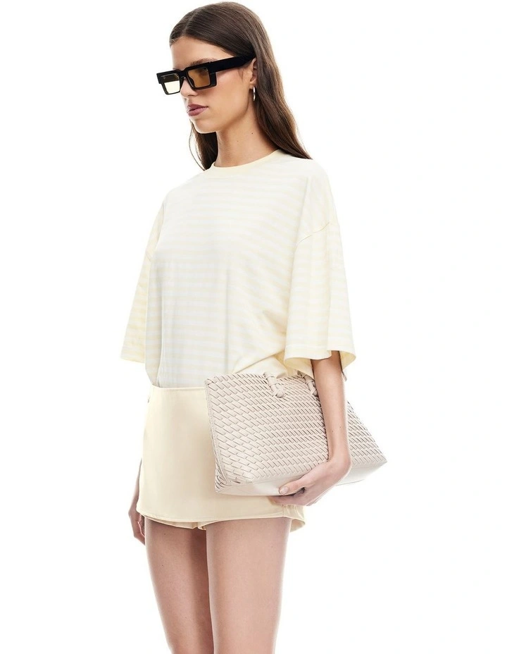 Bloom Short Sleeve Top in Yellow image 4