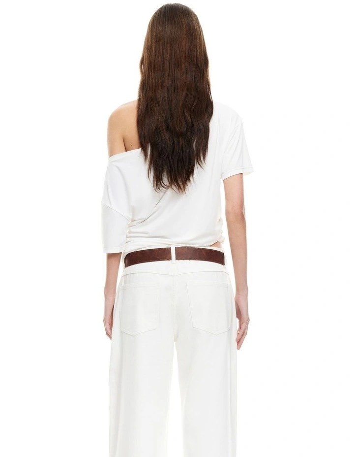 Wildlands Tee in White image 4