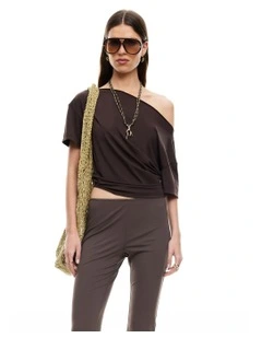 Wildlands Tee in Brown