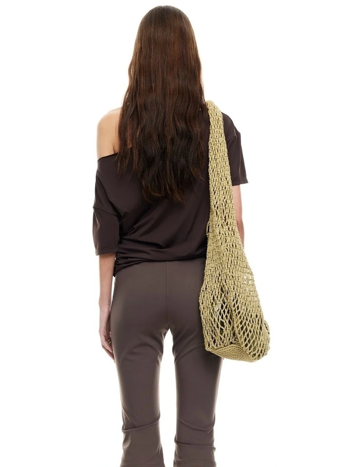 Wildlands Tee in Brown image 4