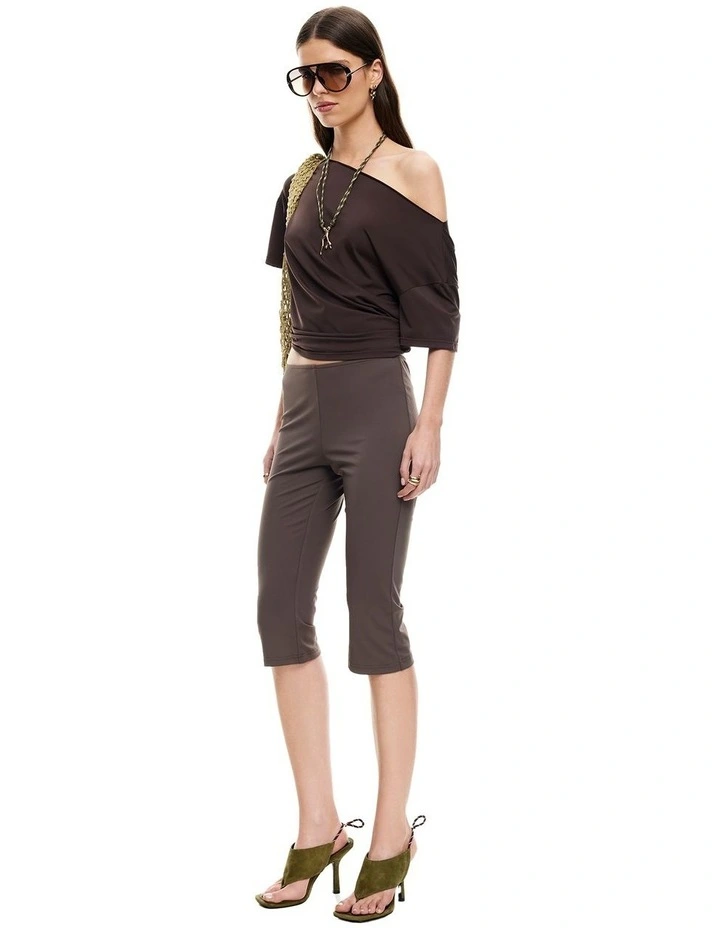 Wildlands Tee in Brown image 5