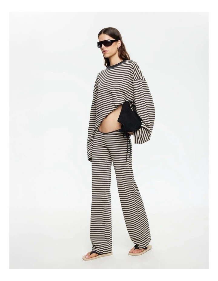 Bloom Long Sleeve Top in Blue image 4