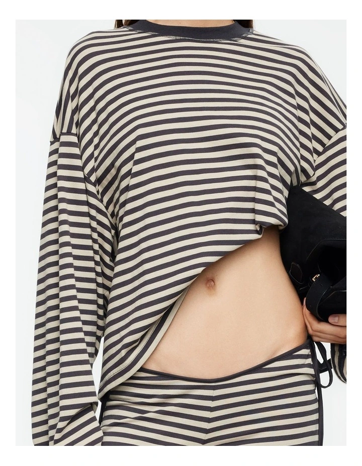 Bloom Long Sleeve Top in Blue image 5