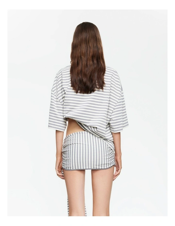 Bloom Short Sleeve T-shirt in Grey image 2