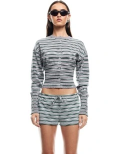 Head in The Clouds Cardigan in Grey