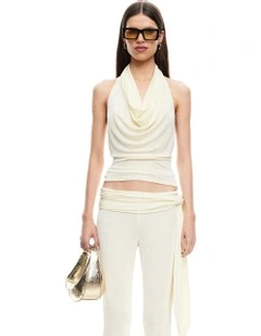 Heritage Halter Top in Yellow