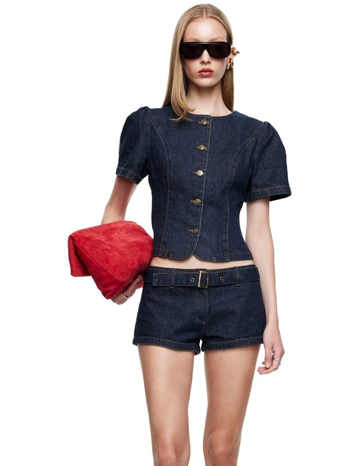 Femme Blouse in Blue image 1