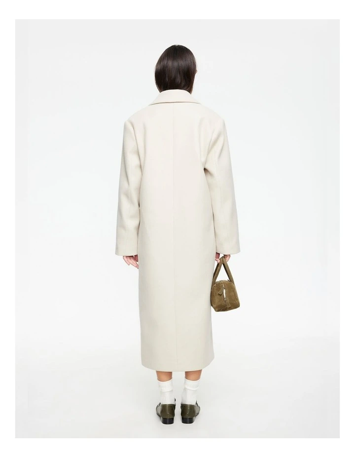Olsen Coat in White image 2