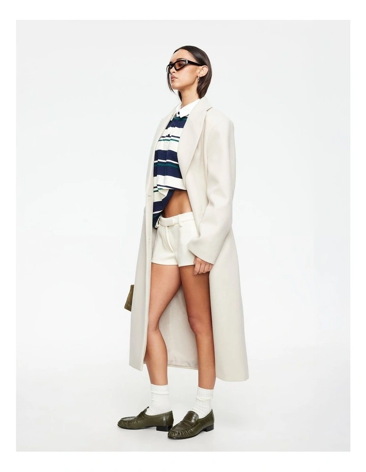Olsen Coat in White image 3