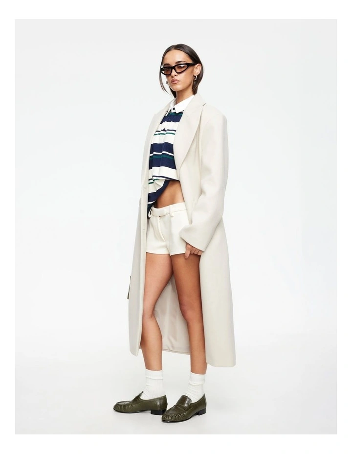 Olsen Coat in White image 4
