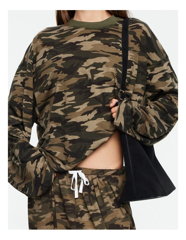 Bloom Long Sleeves Top in Brown image 5