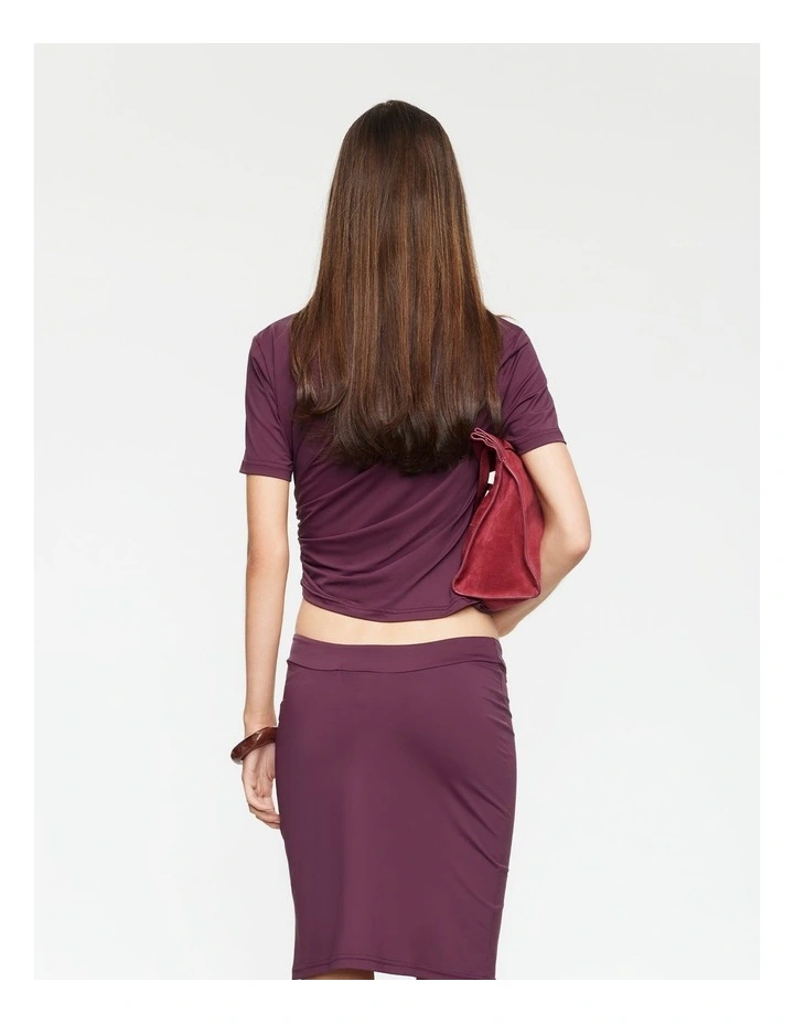 Paloma Top in Red image 2