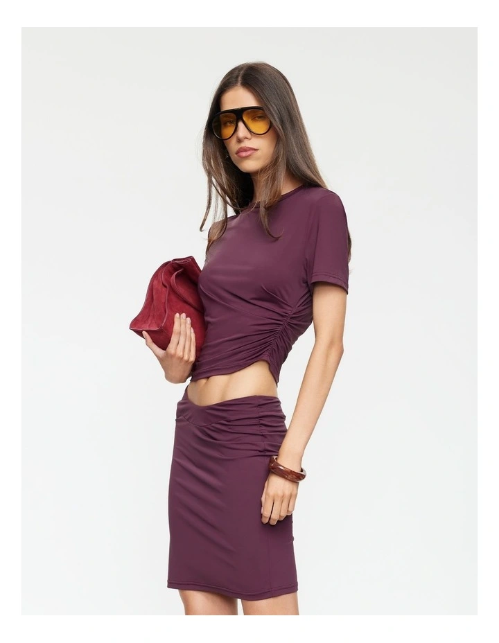 Paloma Top in Red image 3