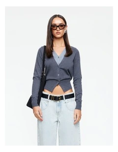 Shadow Cardigan in Grey