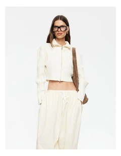 Priority Knit Cardigan in Cream