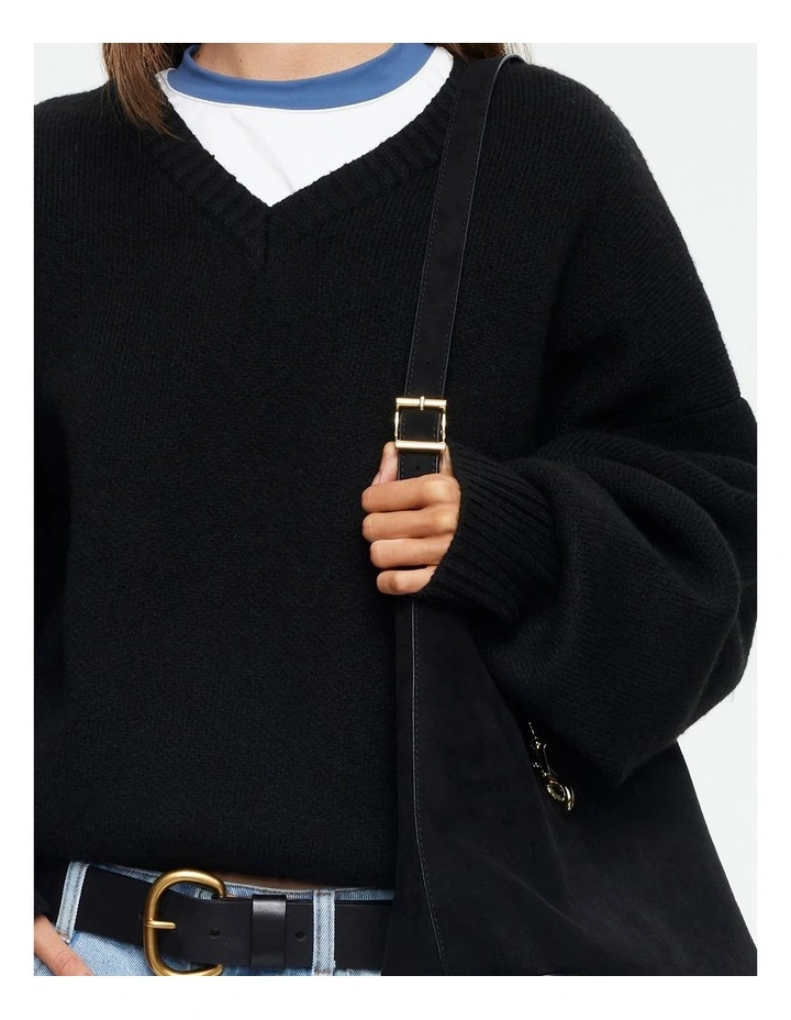 Dolce V Knit in Black image 5