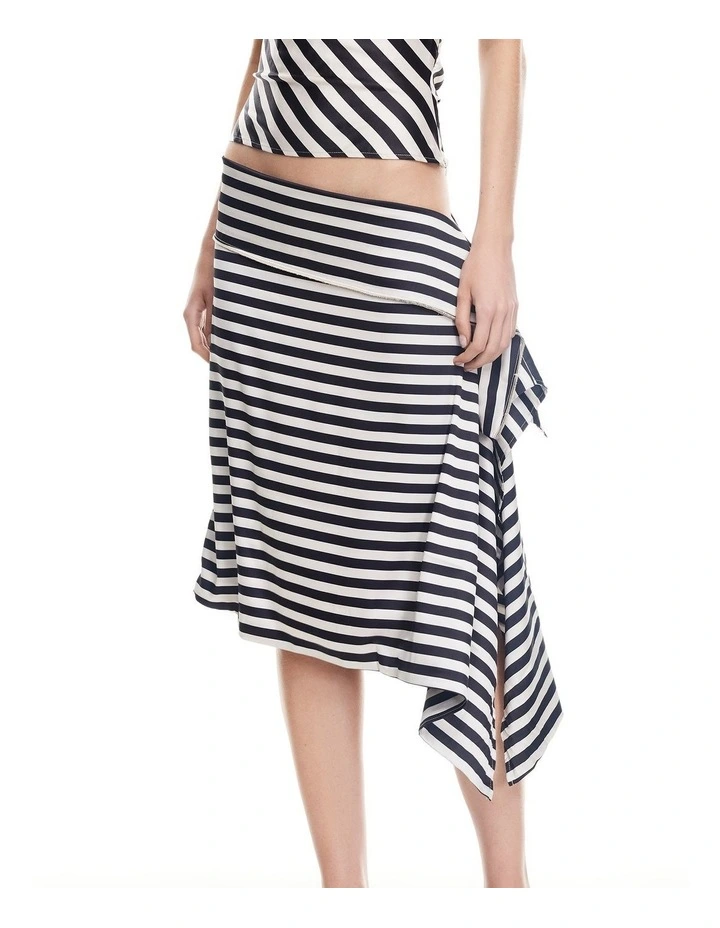 Allure Midi Skirt in Black image 5