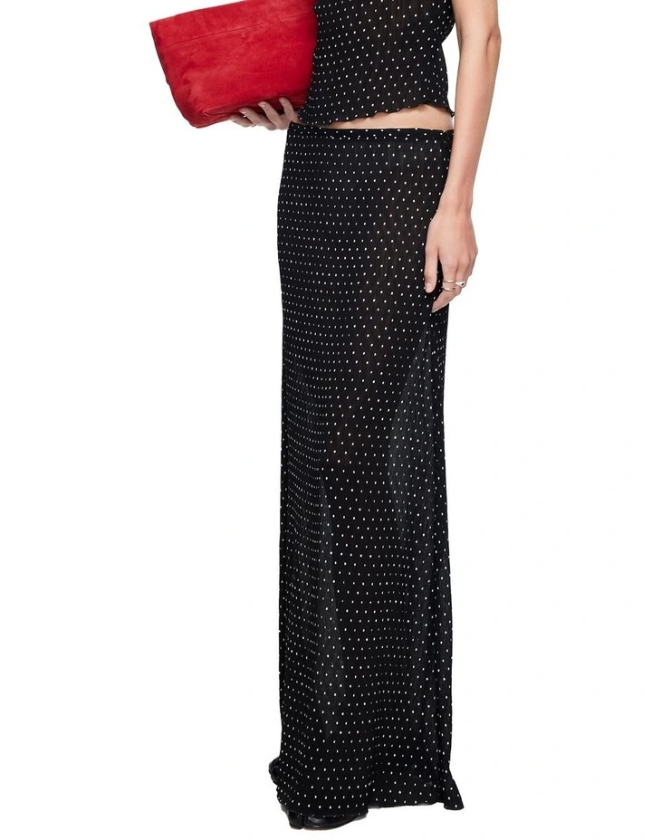Ford Maxi Skirt in Black image 3