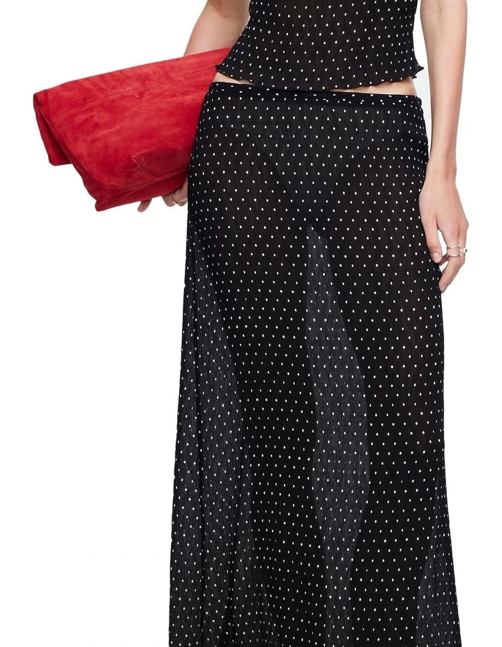 Ford Maxi Skirt in Black image 4