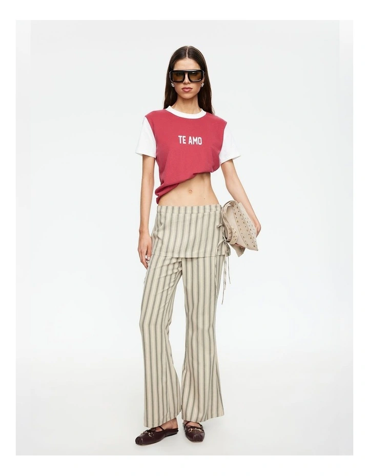 Alpine Pant in Beige image 4