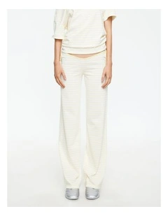 Bloom Tie Pant in Yellow