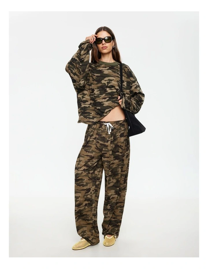 Aura Pant in Brown image 4