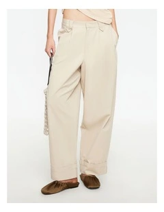 Kendall Pant in Beige