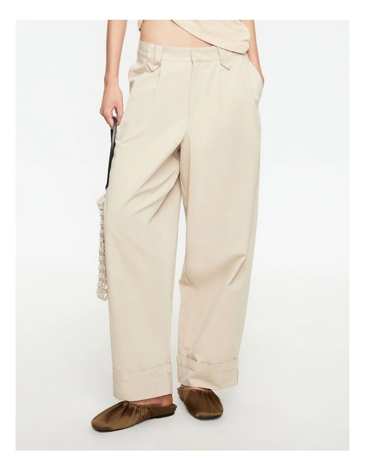 Kendall Pant in Beige image 1