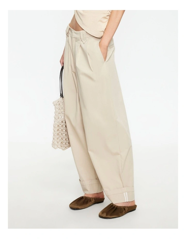 Kendall Pant in Beige image 3