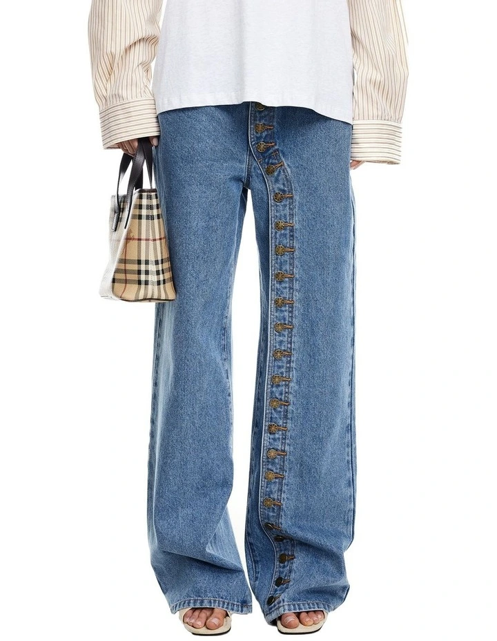 Penny Jeans in Denim Blue image 1