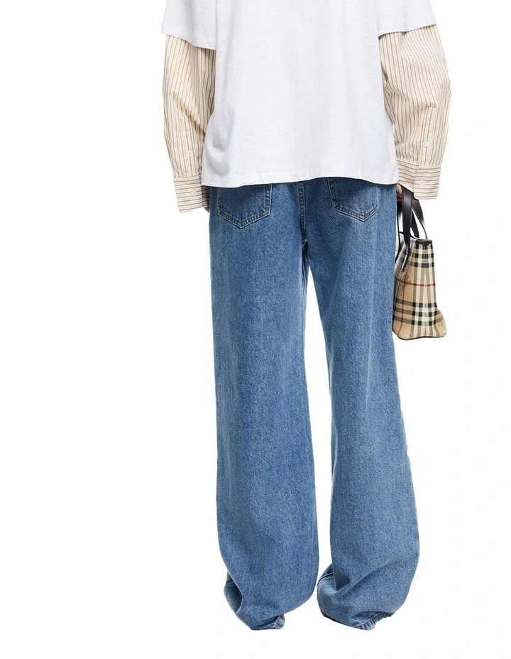 Penny Jeans in Denim Blue image 2