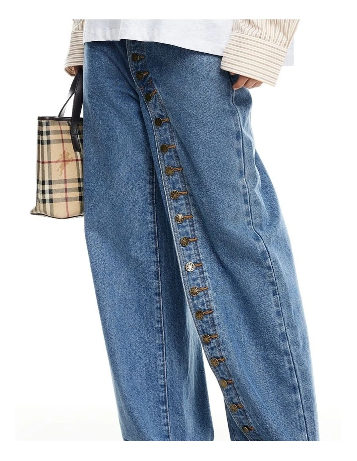 Penny Jeans in Denim Blue image 4