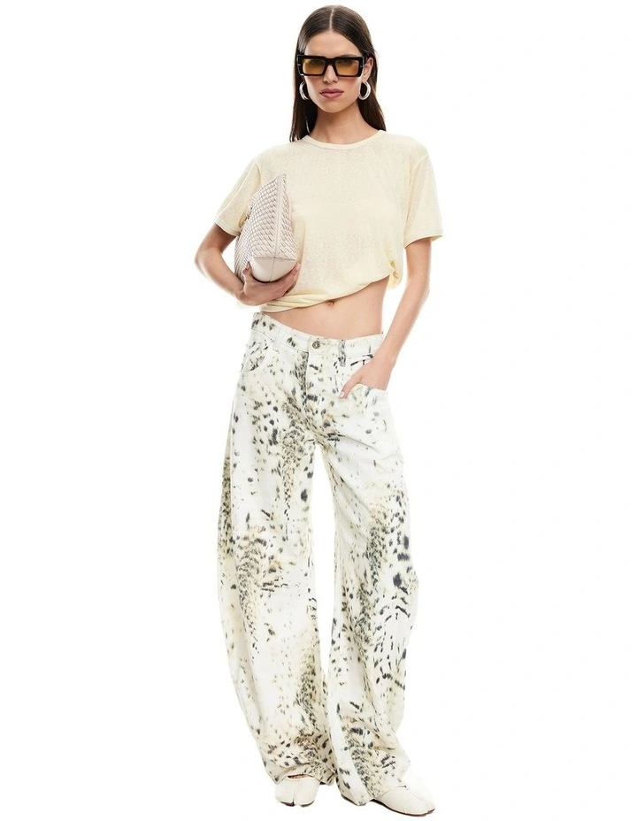 Horseshoe Jeans in Multi image 3