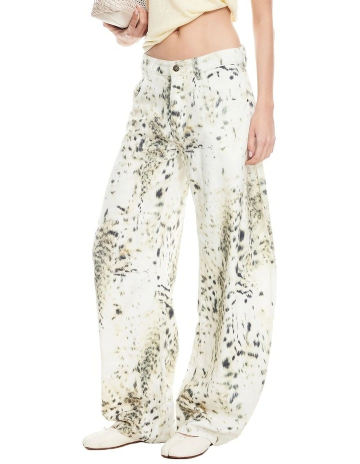 Horseshoe Jeans in Multi image 4