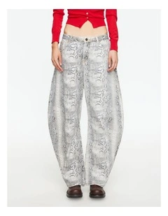 Horseshoe Jeans in Grey