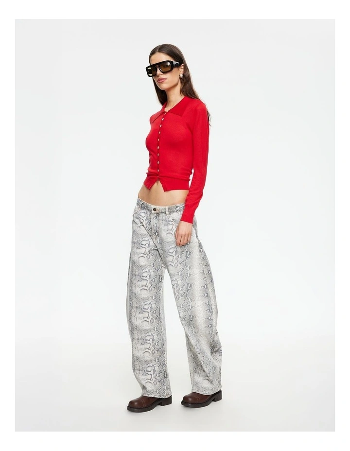 Horseshoe Jeans in Grey image 4