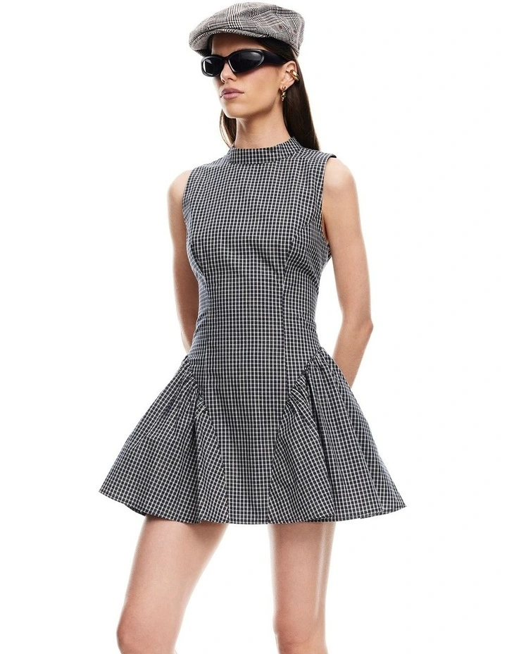 Chelsea Mini Dress in Black image 3