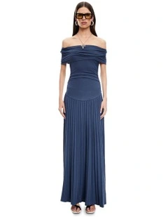 Field Of Dreams Maxi Dress in Blue