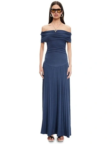 Field Of Dreams Maxi Dress in Blue